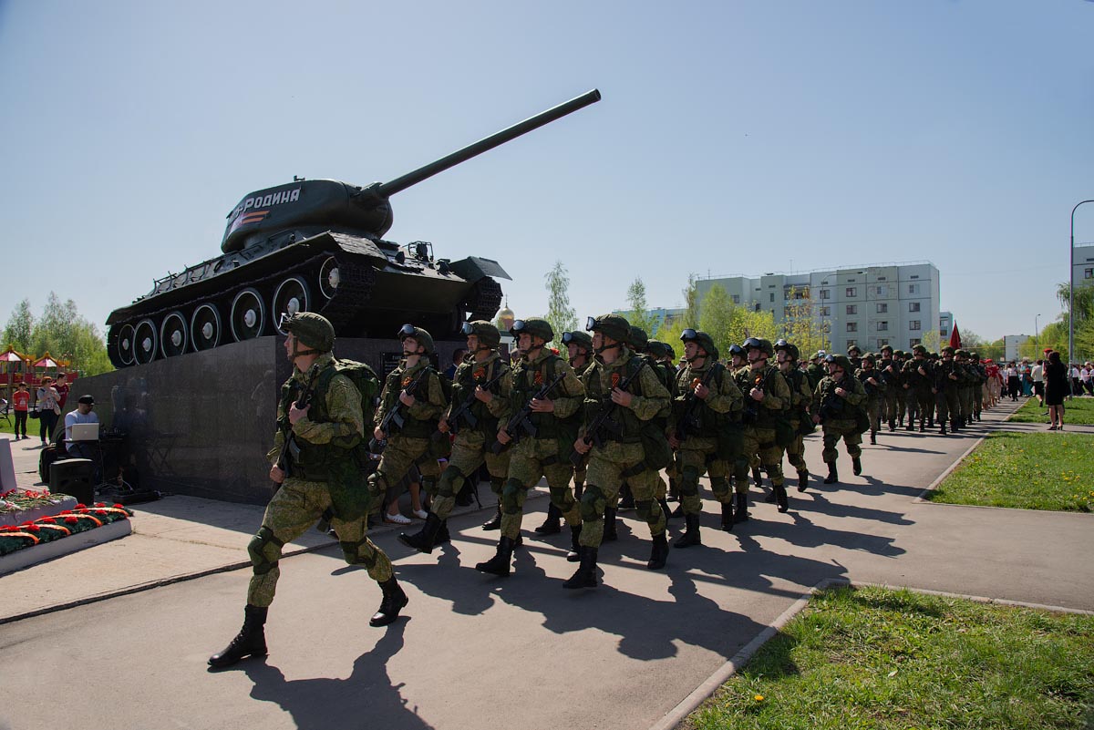 В Рощинском поселении отпраздновали День Победы.