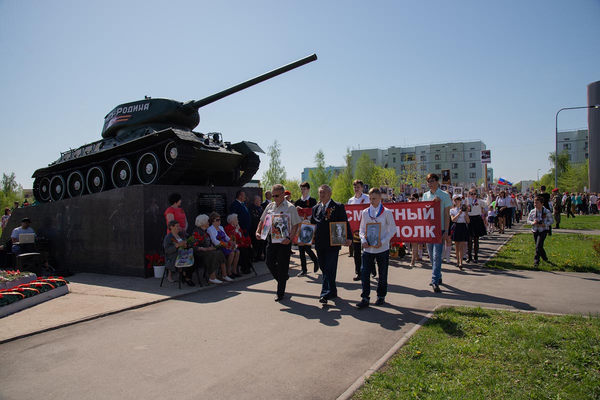 В Рощинском поселении отпраздновали День Победы.